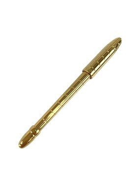 Louis Vuitton Stilo Agenda Ballpoint Pen Gold Metal